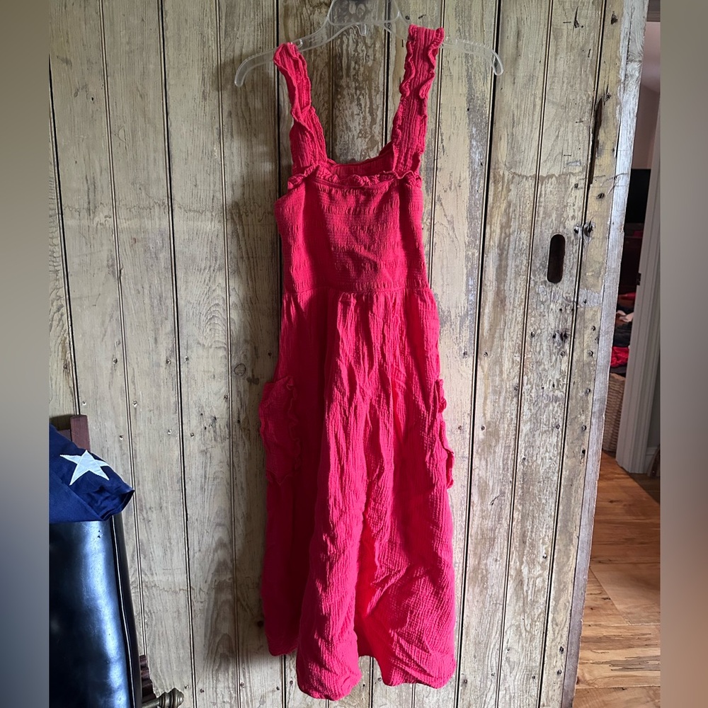 C&C California Vibrant Pink Maxi Dress
